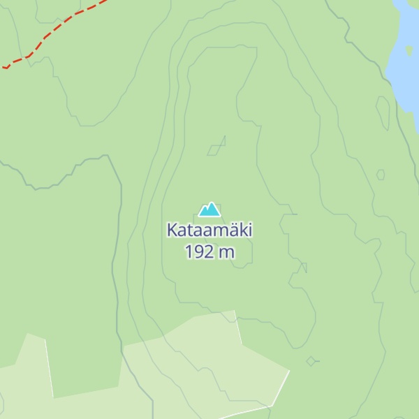 Map of Kataamäki