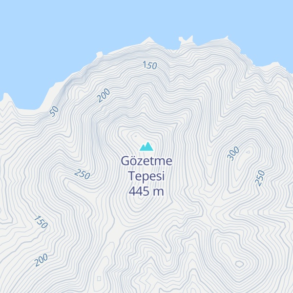 Map of Gözetme Tepesi