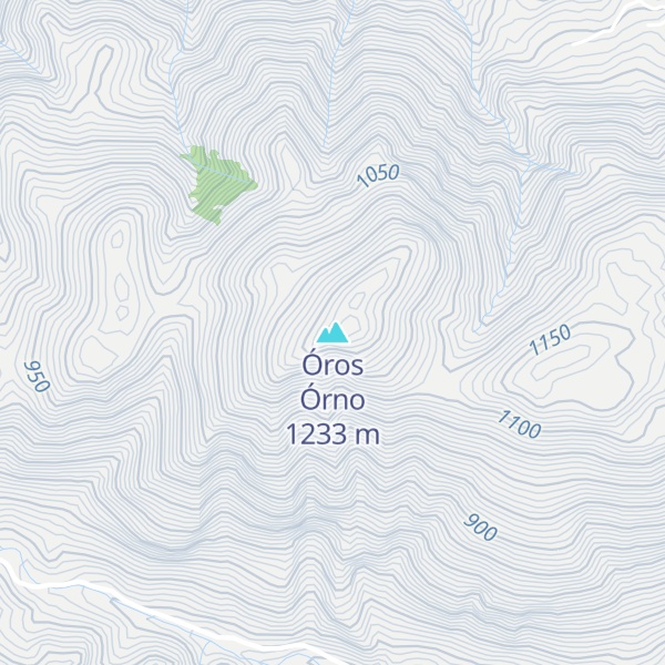 Map of Óros Órno