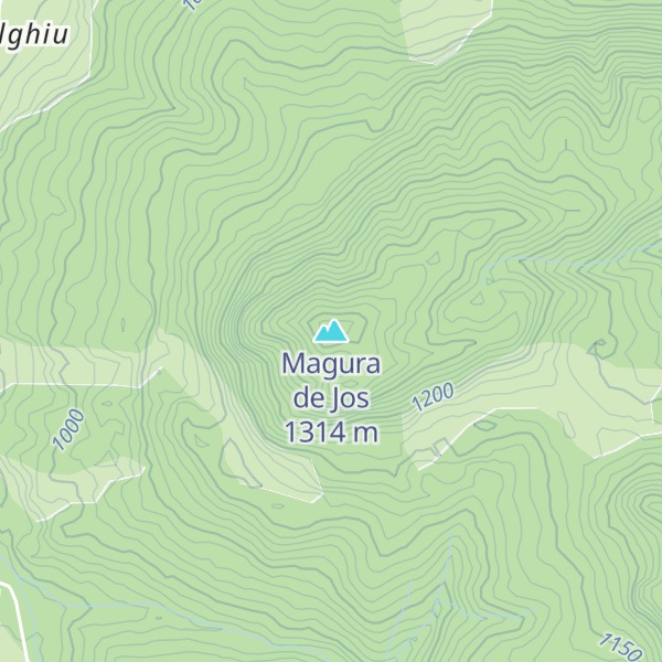 Map of Magura de Jos