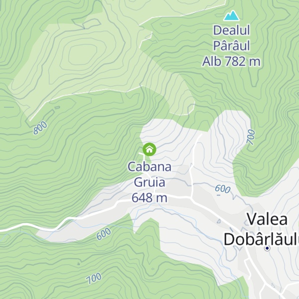 Map of Cabana Gruia
