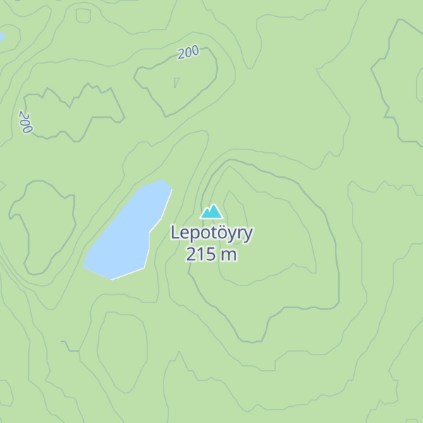 Map of Lepotöyry