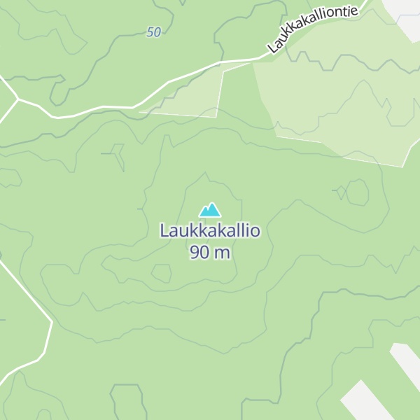 Map of Laukkakallio
