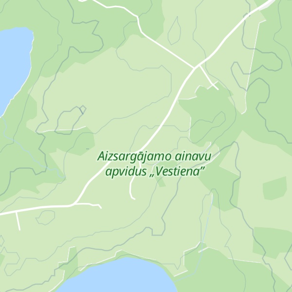 Map of Boķu kalns