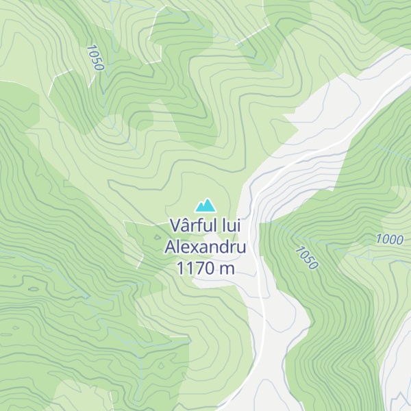 Map of Vârful lui Alexandru