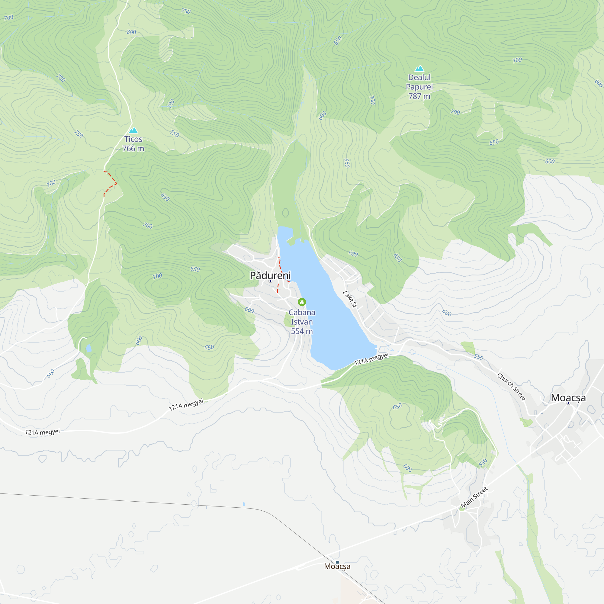 Cabana Istvan map