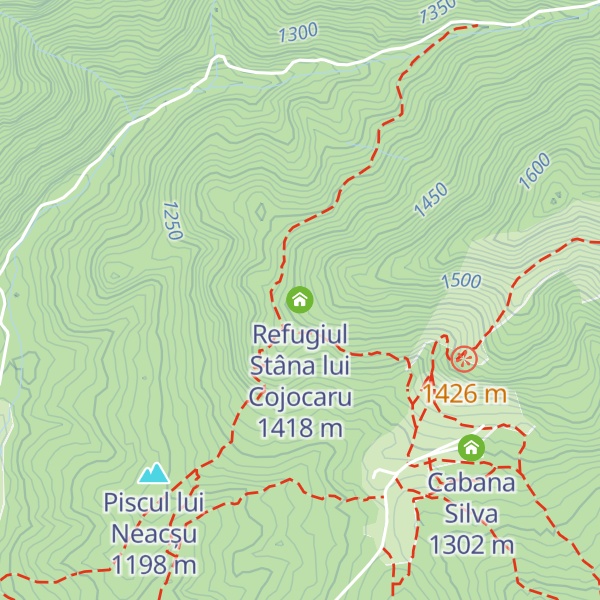 Map of Refugiul Stâna lui Cojocaru