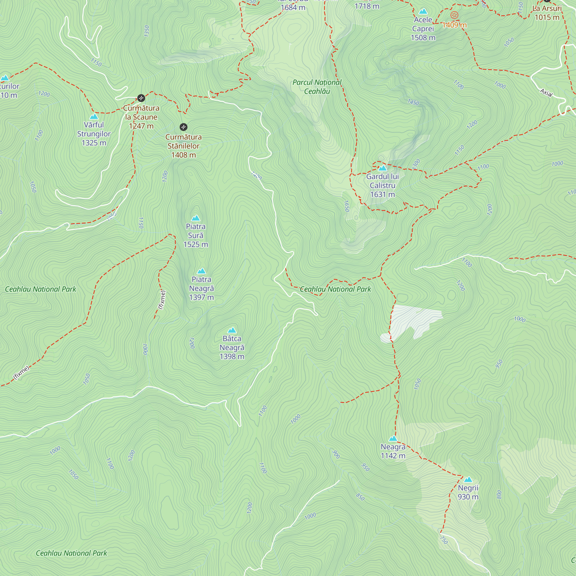 Canton Silvic map