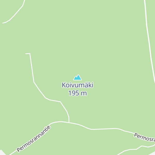 Map of Koivumäki