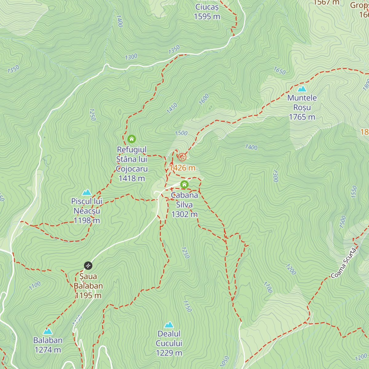 Cabana Silva map