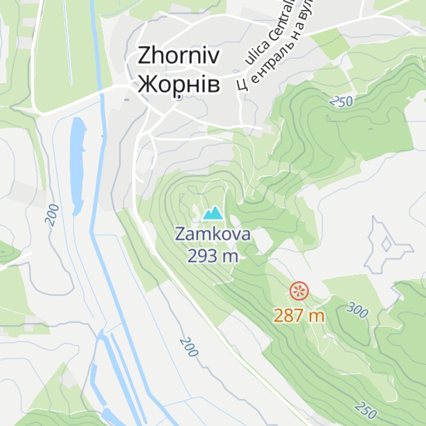 Map of Zamkova