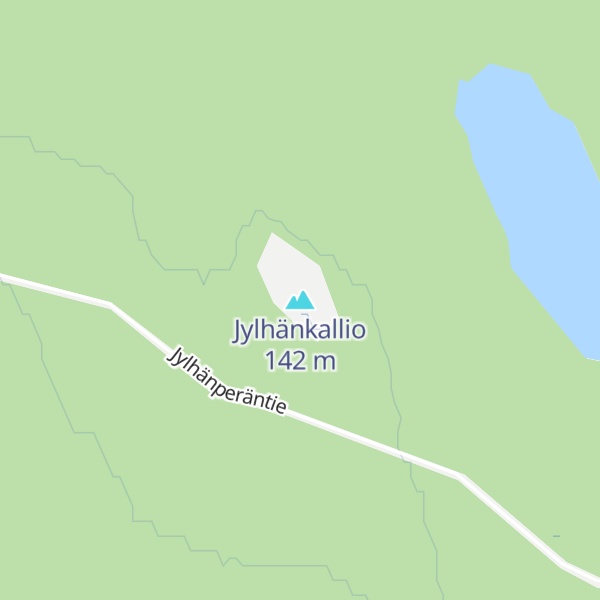 Map of Jylhänkallio
