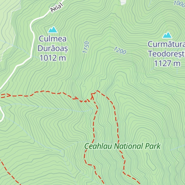 Map of Cabana Fântânele