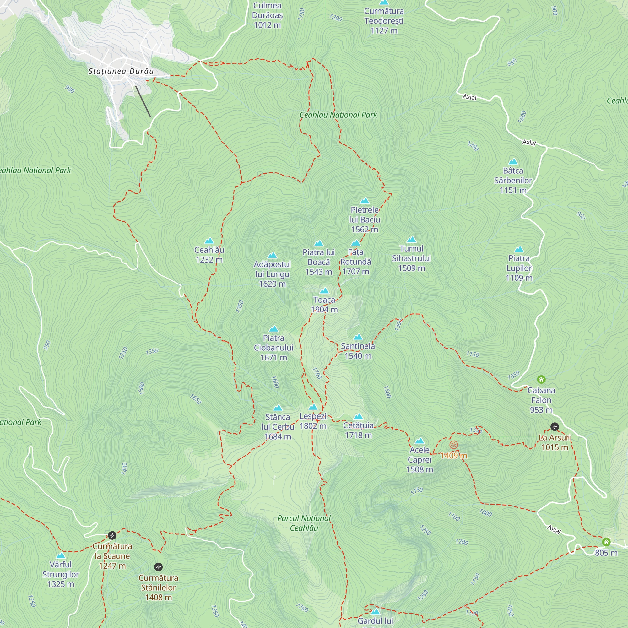 Stația Meteo Toaca map