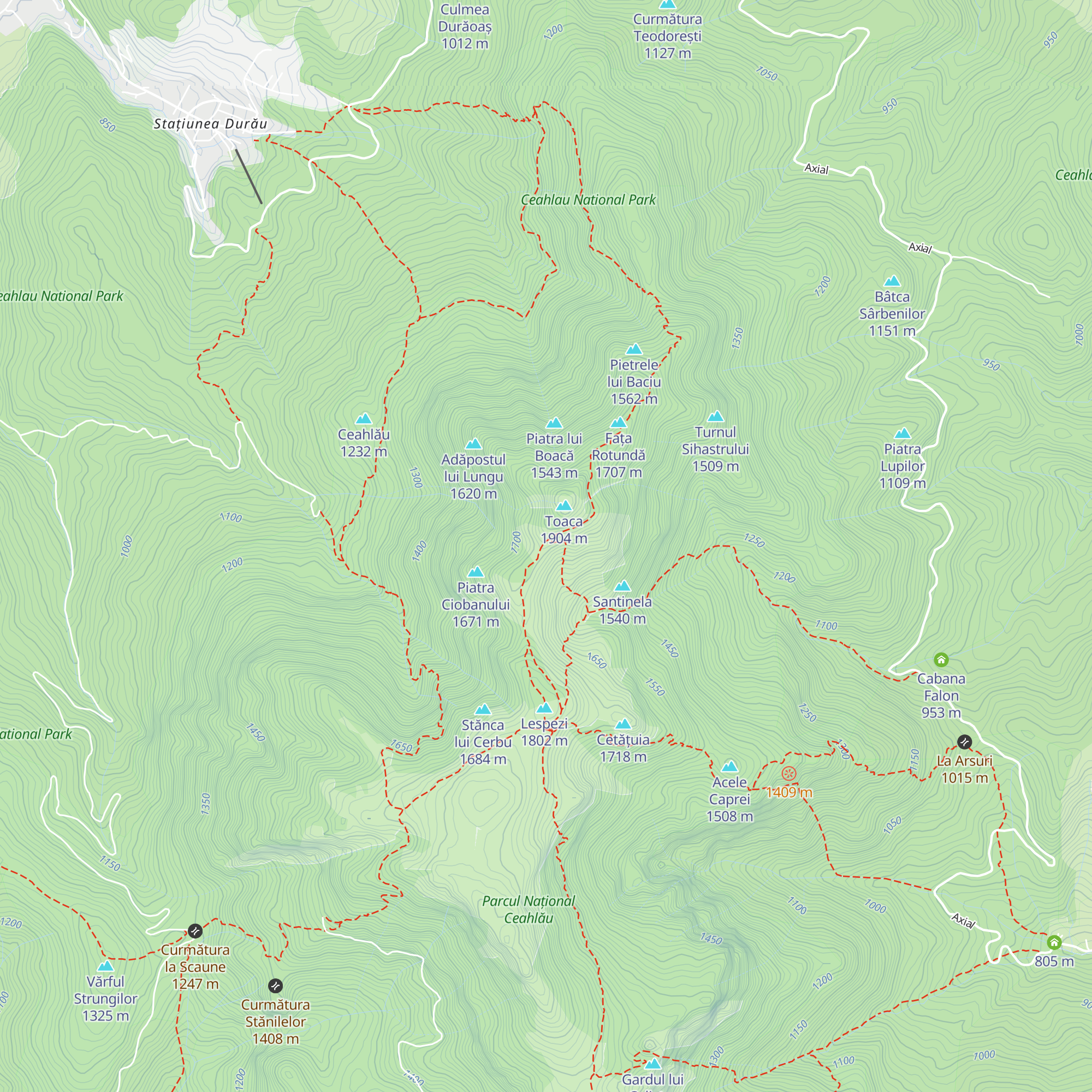 Stația Meteo Toaca map
