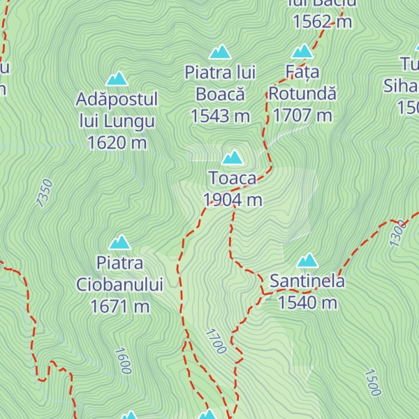 Map of Stația Meteo Toaca