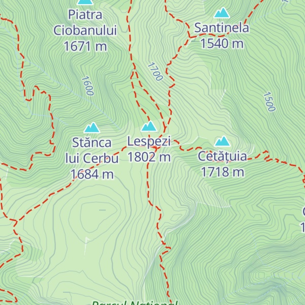 Map of Cabana Dochia