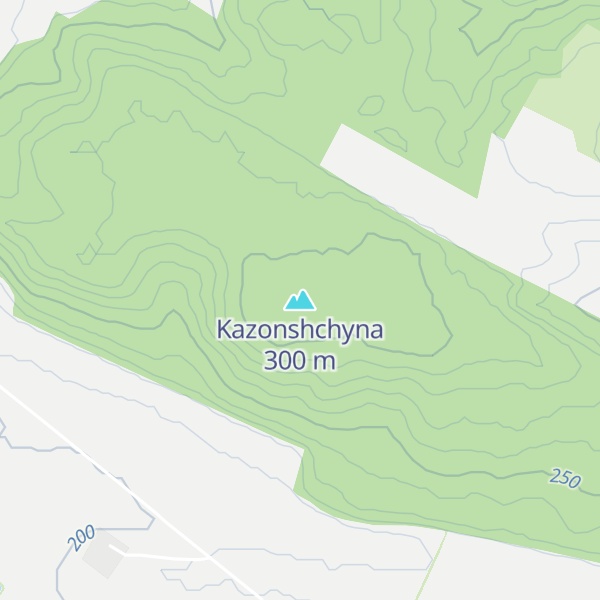 Map of Kazonshchyna
