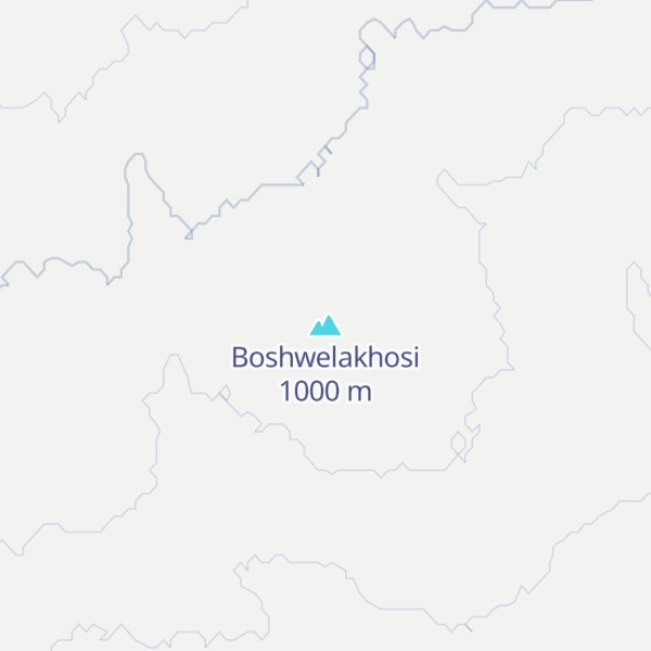 Map of Boshwelakhosi