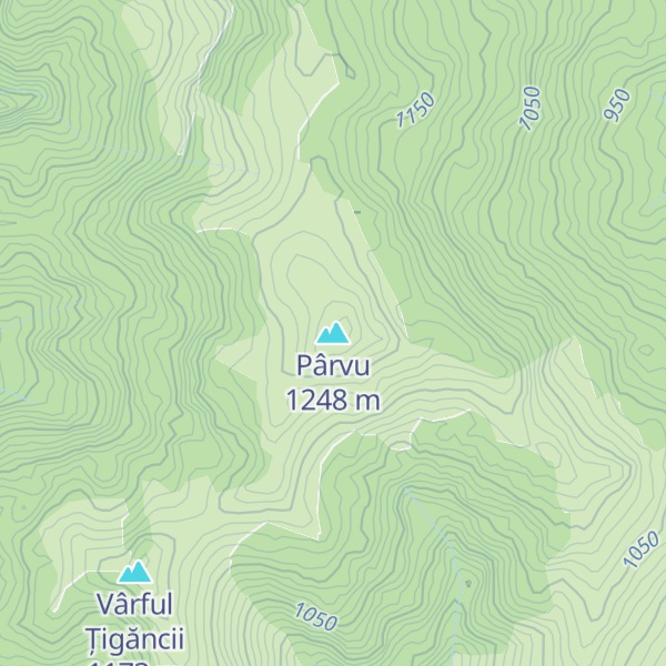 Map of Pârvu