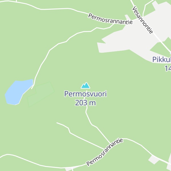 Map of Permosvuori