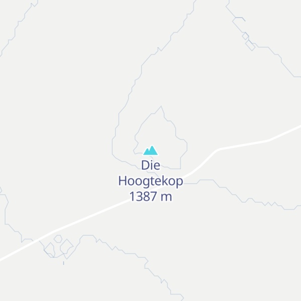 Map of Die Hoogtekop