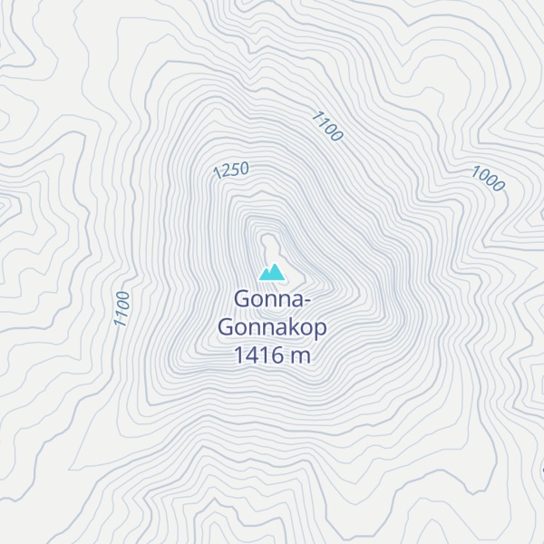 Map of Gonna-Gonnakop