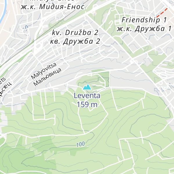 Map of Leventa