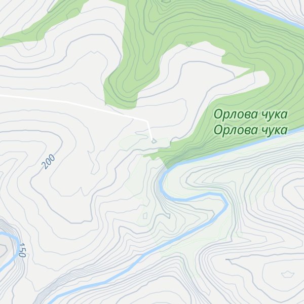 Map of Orlova Chuka