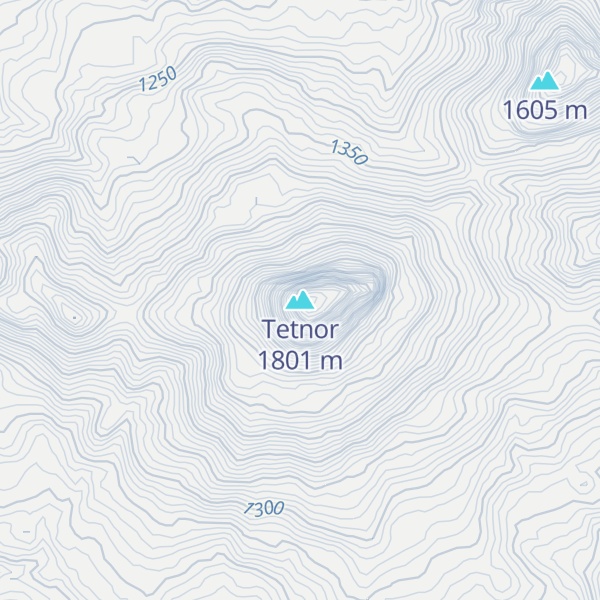 Map of Tetnor