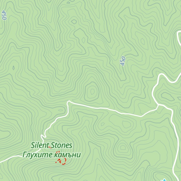Map of Tetraliyev Vrah