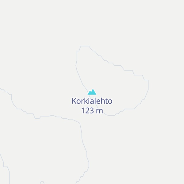 Map of Korkialehto