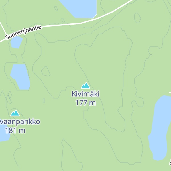 Map of Kivimäki