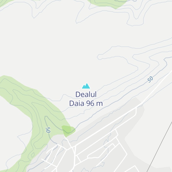 Map of Dealul Daia