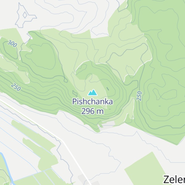 Map of Pishchanka