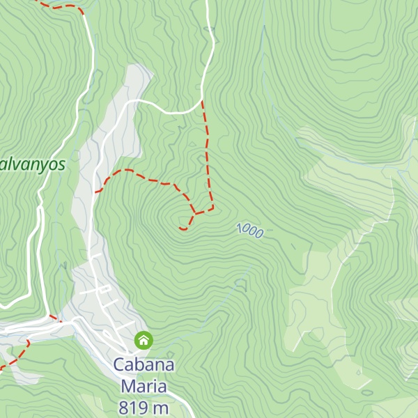 Map of Dealul BAilor