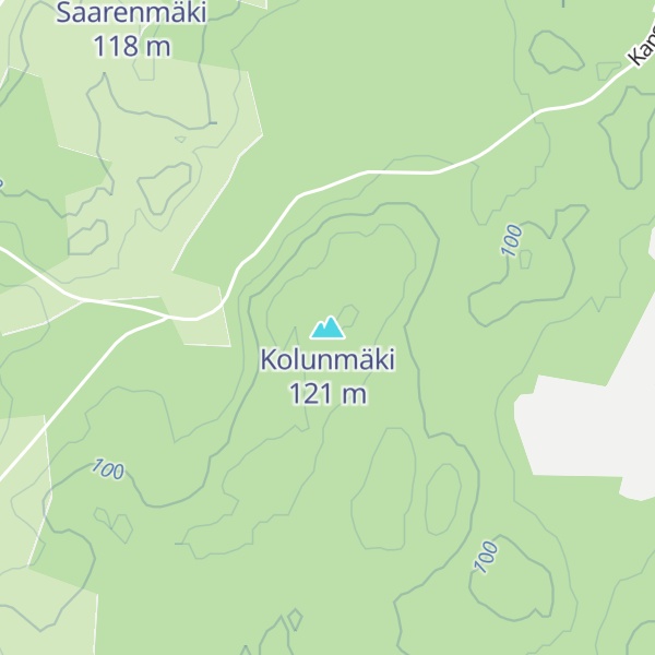 Map of Kolunmäki