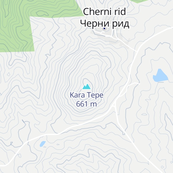 Map of Kara Tepe