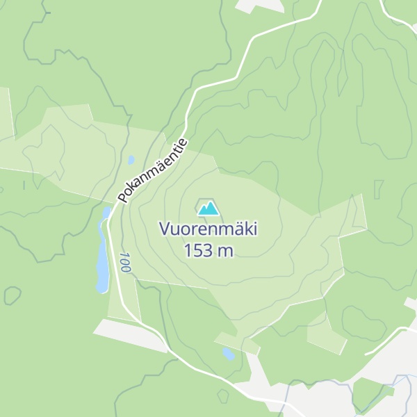 Map of Vuorenmäki