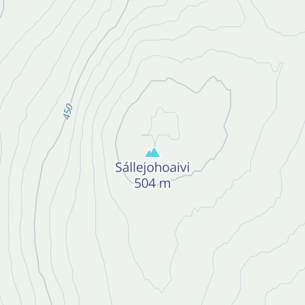 Map of Sállejohoaivi