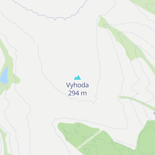 Map of Vyhoda