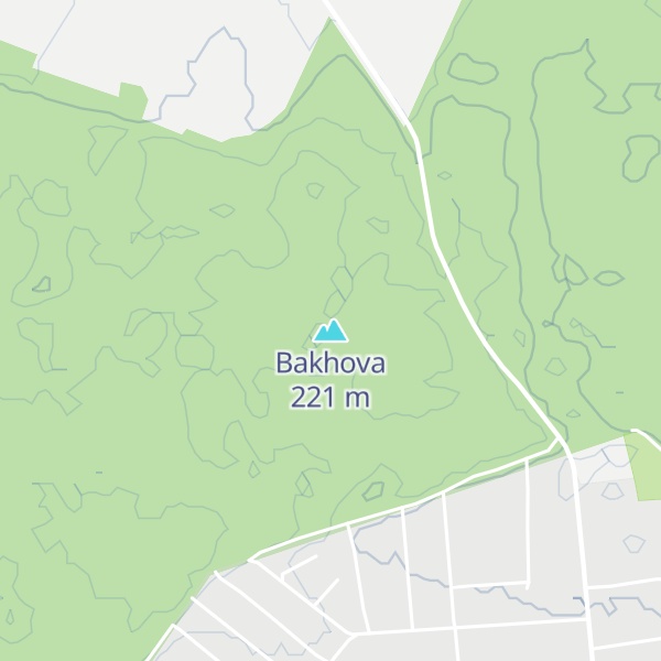 Map of Bakhova