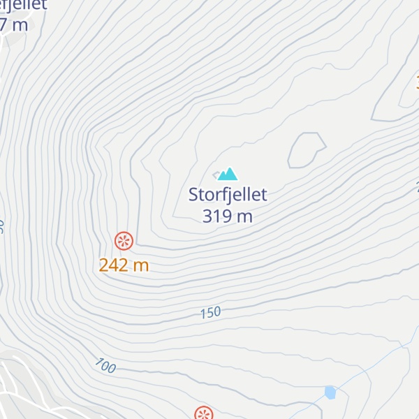 Map of Perletur-Hytta