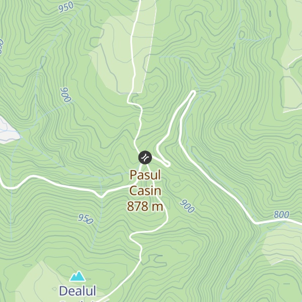 Map of Cabana Nyergestető