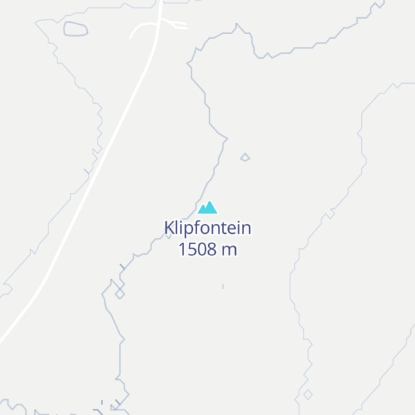 Map of Klipfontein