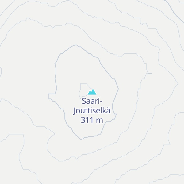 Map of Saari-Jouttiselkä