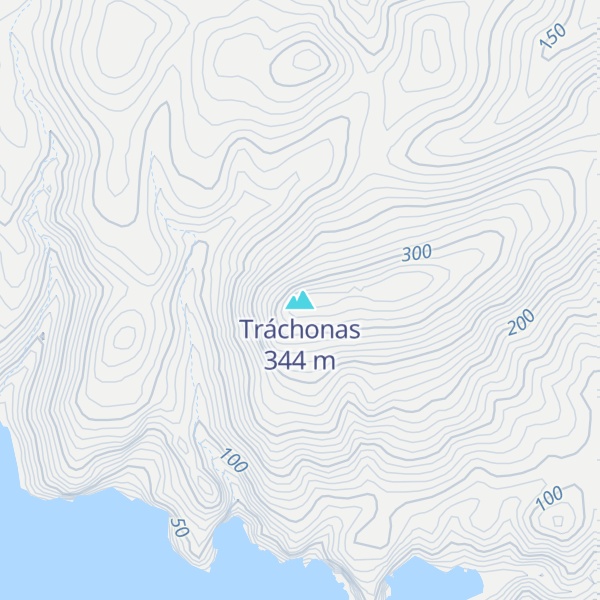Map of Tráchonas