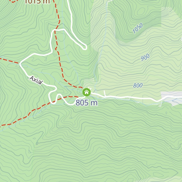 Map of Cabana Izvoru Muntelui