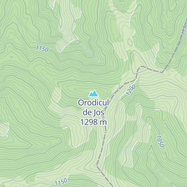 Map of Orodicul de Jos