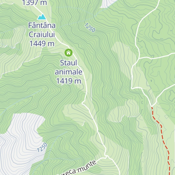 Map of Stână